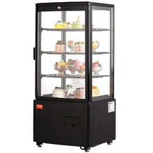 3cft Refrigerated Display Case Countertop Pastry Display Case Commercial Display Refrigerator with LED Lighting for for Bakery