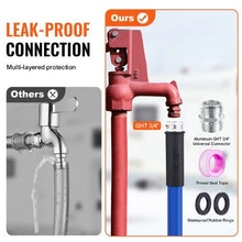 75FT Heated RV Water Hose-Self-Regulating, Antifreeze Protection to -45°F, BPA & Lead-Free, 5/8" I.D. with 3/4" GHT Adapter