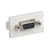 15 Pin Pan-Net HD VGA 1/3 Insert Coupler Female/Female CHD15HDCIWY