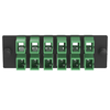 12 Port Opticom SC Fiber Optic Adapter Panel Simplex APC FAP12WAGSCZ