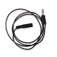 Test Lead Stackable Banana Plug To Alligator Clip BU-2031-A-12 (Pack Of 20)