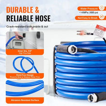 30FT Heated RV Water Hose-Self-Regulating, Antifreeze Protection to -45°F, BPA & Lead-Free, 5/8" I.D. with 3/4" GHT Adapter