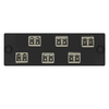 6 Port Opticom LC Fiber Adapter Panel Duplex OM1 FAP6WEIDLCZ