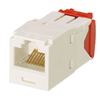 22-26 AWG Mini-Com RJ45 TG Style Cat5e Plus UTP Jack Module Polycarbonate CJ5E88TGIW-24 (Pack of 24)