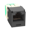 1 Port 28-30 AWG Mini-Com Cat6 Plus Jack Module TG Style UTP RJ45 CJT688TGBL