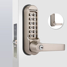 Stainless Steel Heavy Duty Non Code Free Mechanical Mortise Lock With Key Override and Back to Back Mortise Lock With Key Override
