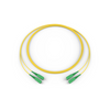 5 Meters Fiber Optic Jumper Standard SCAPC Simplex SM 2F Zipcord Riser Standard Yellow Jacket 444402R5131005M