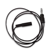 Test Lead Alligator Clip To Stackable Banana Plug BU-2031-A-36 (Pack Of 20)