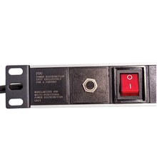 1U Power Distribution 8 Way PDU With Main Switch and Breaker