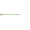 Igus MAT9941799 (3x(4x0.14)+(2x0.14+2x0.34)+2x1.5)C Threaded DIN 623 Connector Allen Bradley 2090-CFBM4DF-CEAFxx Feedback Cable
