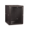 15U Linier Swing-Out Wall Mount Glass Door Cabinet 3130-3-001-15
