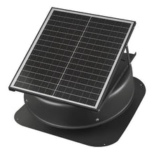 42W Solar Attic Fan, 2800 CFM High Airflow, Low Noise & Weatherproof with 110V Smart Adapter – Ideal for Home, Garage, Greenhouse, Shop, RV