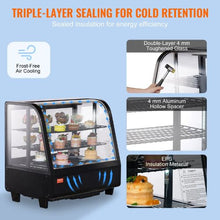 3.5cft Refrigerated Display Case with LED Illumination Rapid Cooling System