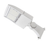 300W 120-277V 5000K CCT LED Shoebox Light White Housing UL DRIVER