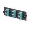 3 Port Opticom SC Fiber Optic Adapter Panel Duplex OM3/OM4 FAP3WAQDSCZ