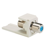 0.71x0.61 Mini-Com F-Type Module 3.0 GHz Insert Coupler CMFEI
