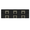 6 Port Opticom SC Fiber Optic Adapter Panel Simplex OM1 FAP6WEISCZ