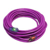 100FT 12/3 SJTW Cold Weather Extension Cord With CGM Purple