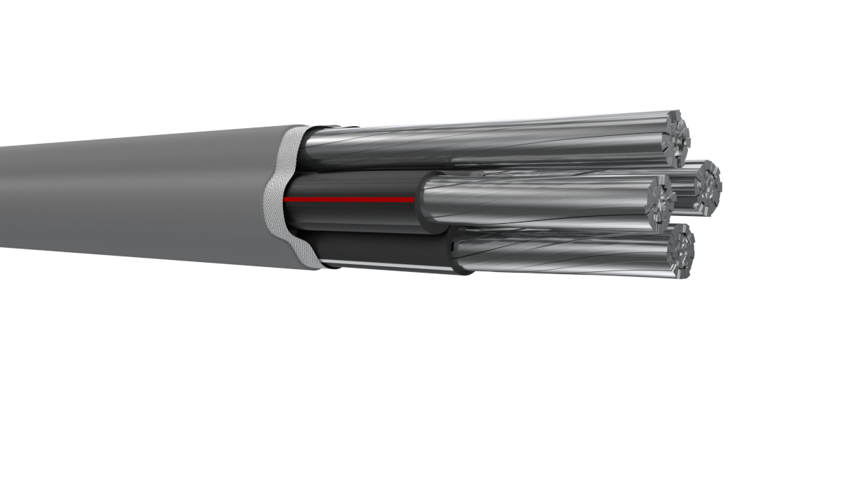 250' 2-2-2-4 Aluminum SER Service Entrance Cable | Nassau Cable