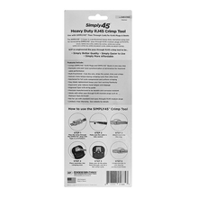 Shielded And Unshielded Internal Ground Pass-Through RJ45 Crimp Tool S45-C100 (Pack of 2)