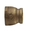 1-1/4” FPT x 3/4” FPT Bronze Reducing Coupling Nipples And Fittings 44445