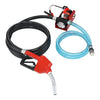 10 GPM 12V Portable Fuel Transfer Pump Kit with Auto Nozzle