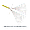 M-Pack® Versatile Plenum-Rated Indoor/Outdoor Backbone Fiber Optic Cable 07197-01