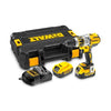 20V DeWALT MAX XR 4.0AH Li-Ion Brushless 3-Speed Hammer Drill Kit DCD996P2