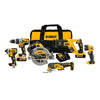 20V MAX XR Dewalt Li-ion 6-Tool Combo Kit DCK694P2