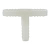 1/2 White Nylon Hose Barb Tee 33433W