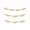 10 Head High Brightness 100FT LED Construction String Work Lights 150W 15,000 Lumens