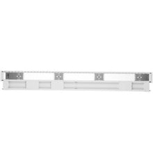 52RU Single Sided Vertical Cable Manager With Vertical Patching White PE2VFD0896WH
