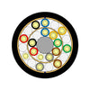 MiDia® 24-Element All-Dielectric Dry-Core Outdoor Loose Tube Fiber Optic Cable 07117-01