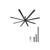 96 Inch Ultra-Large Indoor/Outdoor Ceiling Fan without Light Fixture And Remote Control