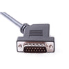 HD15 DB15 Male Female 45 Degree Angled Cable PCM-ANC-32