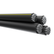 1000' 2/0-2/0-2/0-2/0 Lafayette Quadruplex Aluminum Conductor Underground Direct Burial 600V URD