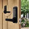 Medium Duty Mechanical With Code Free Tubular Latch and Code Free Tubular Latch Back to Back Locks