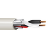 Belden 6400FE 20 AWG 2 Conductor 7x28 Stranding Bare Copper 300V Security and Sound Cable