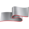 Belden 9L28010 28 AWG 10 Conductor 7x36 Stranding 0.050 in Pitch 300V Flat Gray Ribbon Cable