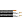 Belden 1840A 18 AWG 2 Conductor Solid Bare Copper Covered Steel 350V DBS Dual Coax Cable