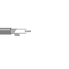 Belden 8421 25 AWG 1 Conductor 7x33 Stranding 300V Coax Cable