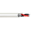 Belden 6500FH 22 AWG 2 Conductor 7x30 Stranding Tinned Copper 300V Security and Commercial Audio Cable