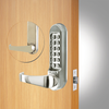 Stainless Steel Heavy Duty Non Code Free Mechanical Locks With Tubular Latch and Back to Back Tubular Latch