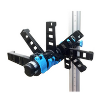 Motive Double-Sided Glacier White Vertical Cable Manager 96"H x 10"W x 23.6"D CPI 32622-E15