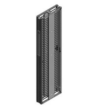 Motive Double-Sided Glacier White Vertical Cable Manager 96"H x 10"W x 23.6"D CPI 32622-E15