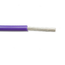 22 AWG 7/30 Stranded MIL-W-16878/6 Type ET Silver-Plated Copper Extruded PTFE 250V Hookup Wire