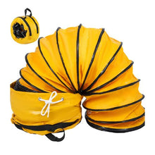 25ft PVC Flexible Ducting Hose for 12 Inch Utility Blower Exhaust Fan With Bag