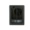 120V 1500W Outdoor Wall Heater with SP Thermostat & Grill Satin Black