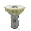 5.0 White Tip 40-Degree Quick Disconnect Spray Nozzle DX254050
