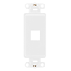 Leviton 1 Port Quickport Decora Insert White 41641-W